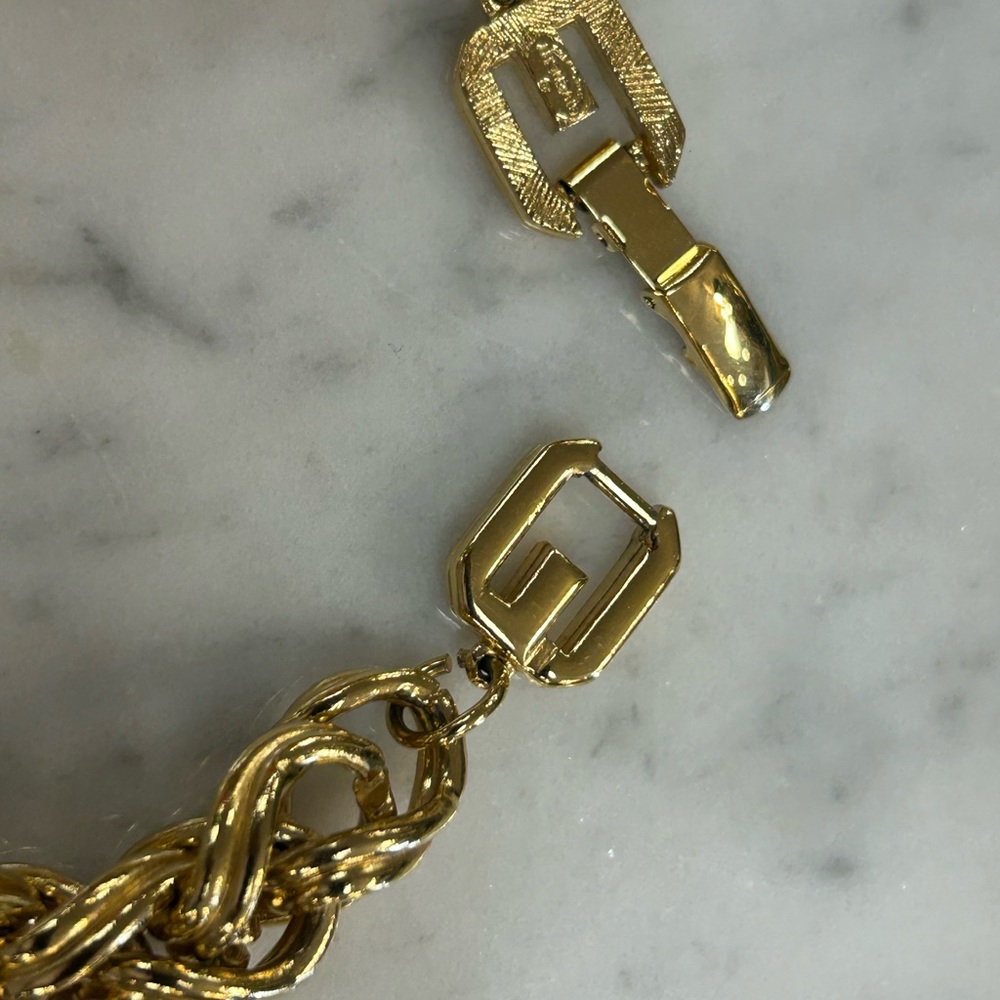 Givenchy Gold Chunky Chain Necklace - Picture 3 of 5